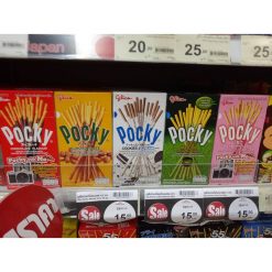 4 hộp Bánh Que Pocky nhiều hương vị 45g