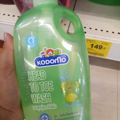 sữa tắm gội kodomo 900ml