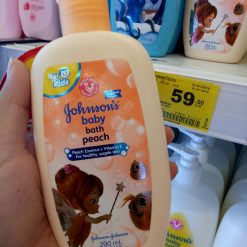 Sữa tắm Johnson Baby đào 200ml