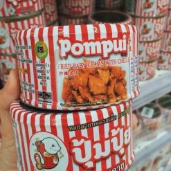 NGHÊU ĐÓNG HỘP SỐT ỚT pompui/combo 2 hộp