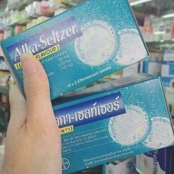 VIÊN GIẢI RƯỢU ALKA- SELTZER /combo 3 vĩ