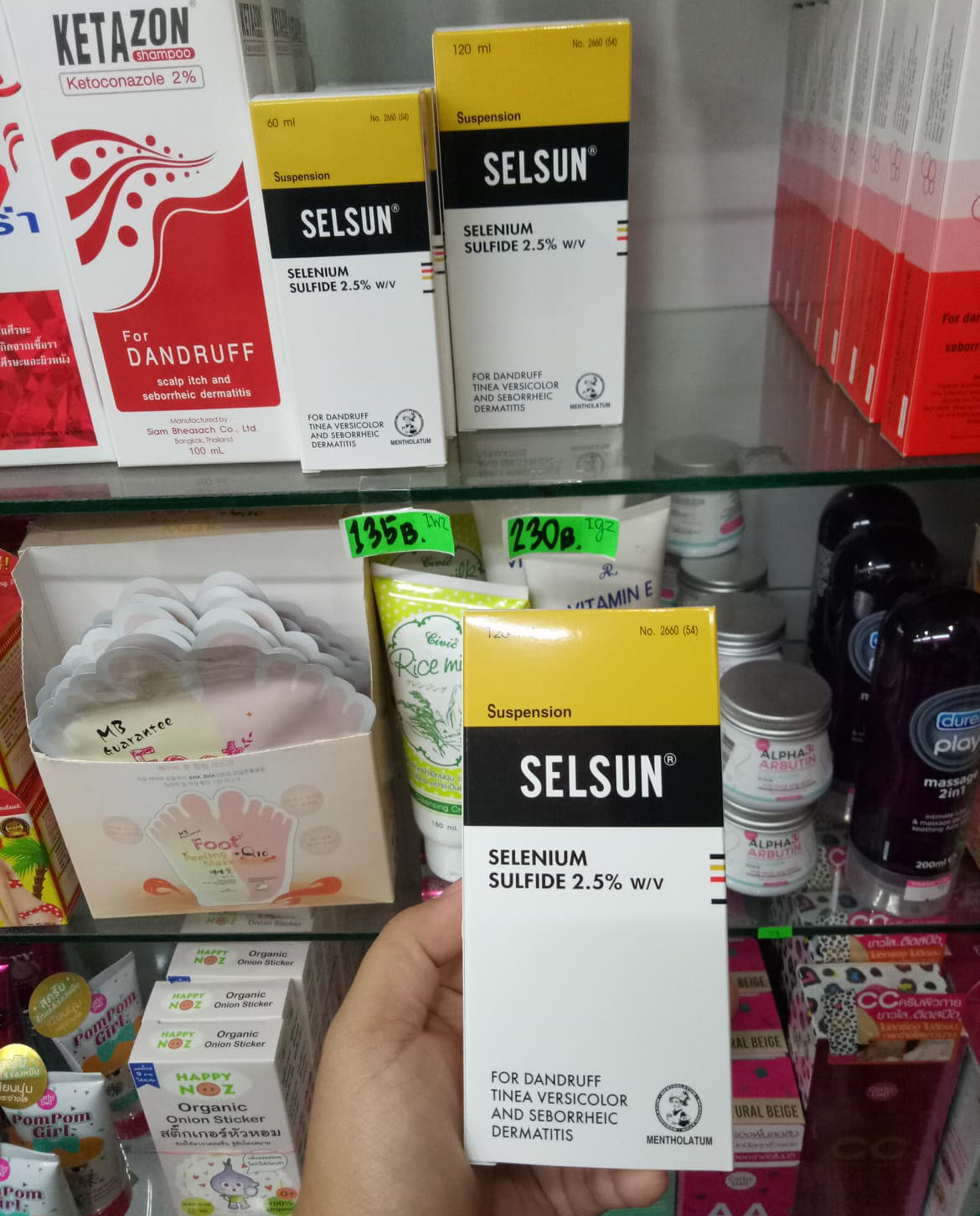 selsun dầu gội selsun thái lan