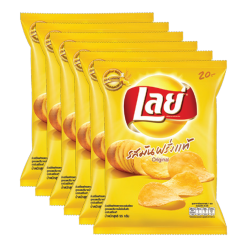 Lay CLASSIC SALT -CHIPS 50 g. x 6
