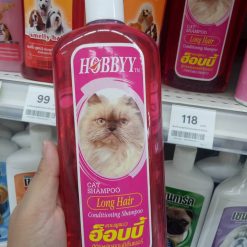 sữa tắm dành cho mèo lông dài hobbyy
