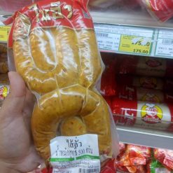 dồi nướng thái