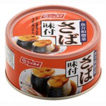 NISSUI MACKEREL IN SOY SAUCE SIZE 190 G/combo 2 hộp