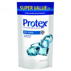 PROTEX SHOWER GEL ICY COOL MENTHOL FORMULA 400 ML.