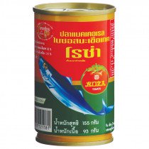 ROZA MACKEREL FISH IN TOMATO SAUCE 155 G./combo 4 hop