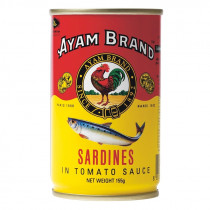 AYAM SARDINES IN TOMATO SAUCE SIZE 155 G/combo 3 hop
