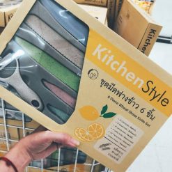 Set dao 6 món Kitchen Style Thái dùng để gọt trái cây