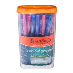Quantum GeloPlus 007 Grip Ball Point Pen 0.7mm. (50 / cây) Màu xanh