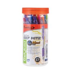 Bút bi 0,7mm. (25 / cây) HITZ lượng tử màu xanh