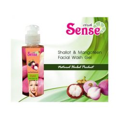 Sense Shallot & Mangosteen Facial Wash Gel (120 ml)