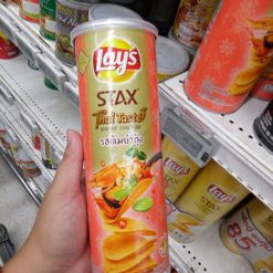 khoai tây lays (dạng lon )/combo 2 lon