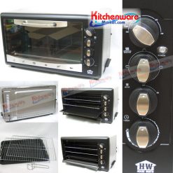 Lò nướng  53 lít không gỉ, HouseWorth [hw-eo03]
