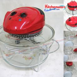 Lò nướng điện 1200w Hệ thống halogen bình thủy tinh [ot-co-707H]