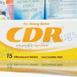 CDR CDR Canxi-D-Redox, viên sủi, hương cam, chứa 15 viên