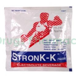 Nước giải khát điện phân StronK-K - Muối khoáng StrongK-K - Hộp K 1 chứa 25 gói (mỗi gói 25 gram)
