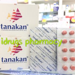 Tanakan (Ginkgo Biloba) 40mg. Chiết xuất từ ​​lá bạch quả Nuôi dưỡng hệ thần kinh và não 30 viên / hộp