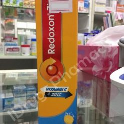 Redoxon Zinc Redox Zinc + Vitamin C chứa 15 viên. Viên sủi để điều trị thiếu vitamin C.