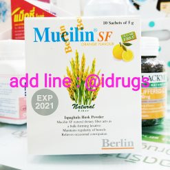 Mucilin SF Không đường Chất xơ tự nhiên