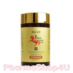 RECELL Ngựa nhau thai 44.000 mg 180 Nhau thai ngựa đỏ