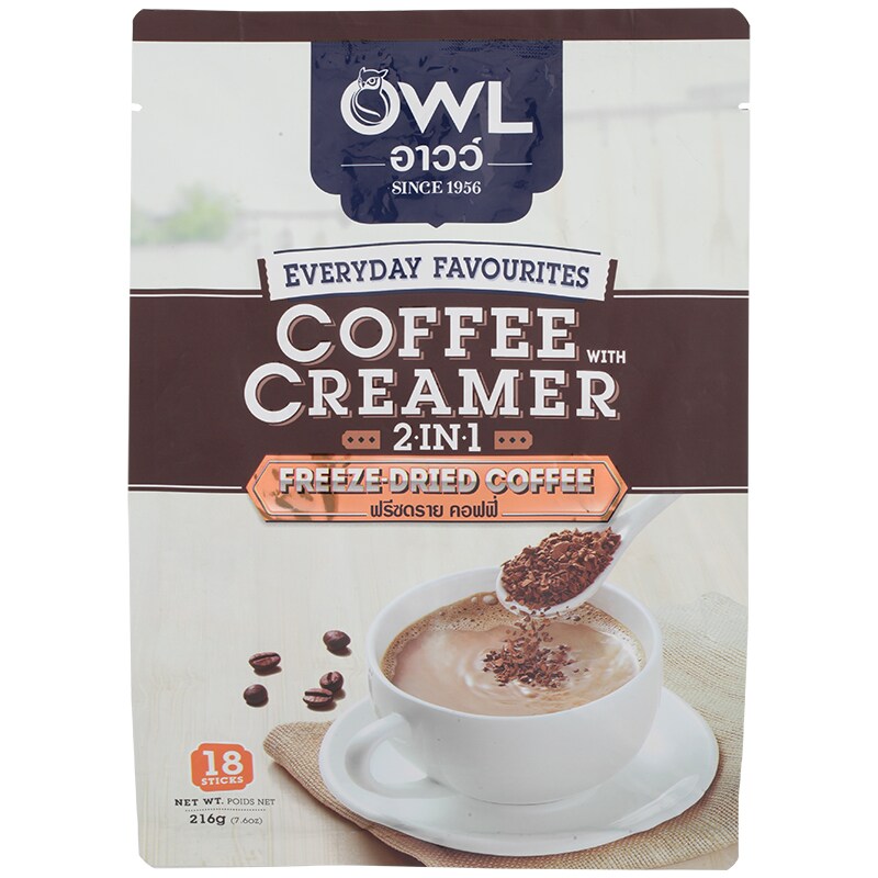 OWL-COFFEE-CREAMER OWL COFFEE CREAMER