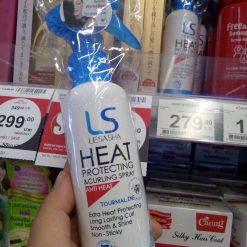 Lesasha LS Heat Heat Spray bảo vệ tóc tiếp xúc với nhiệt từ uốn.