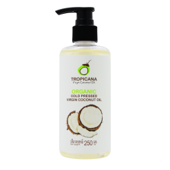 DẦU DỪA ÉP LẠNH HỮU CƠ 250 ML.