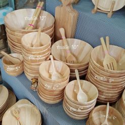 vật dụng nhà bếp bằng gỗ White Wood Shop