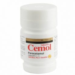 CEMOL Paracetamol 500mg 100 tabs thailand/combo 2