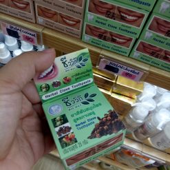 Bột Tẩy Trắng Răng Bio Way Herbal Clove Toothpaste (BÁN 3 HỘP)