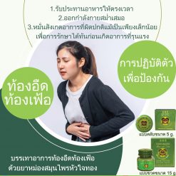 Dầu cù là Golden Heart Hueng Sao Goa Herbal Balm 15g