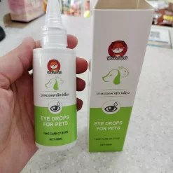 Sản phẩm thuốc nhỏ mắt YUGOGO cho thú cưng cho chó Thuốc nhỏ mắt mèo Dùng thuốc nhỏ mắt cho chó mèo, 60ml, công thức dịu nhẹ, sạch mắt.